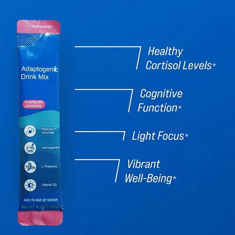 Calming magnesium powder beverage